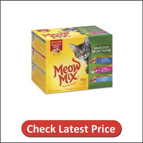 Meow Mix Tender Favorites Wet Cat Food
