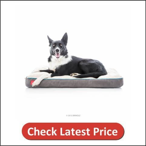 Brindle Soft Shredded Memory Foam Dog Bed